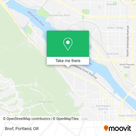 Bnsf map