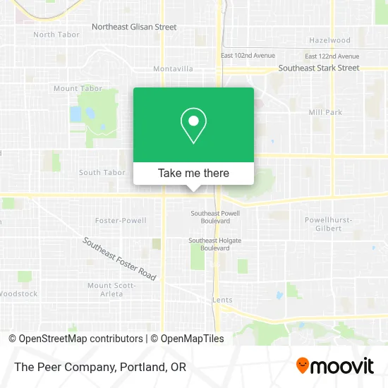 The Peer Company map