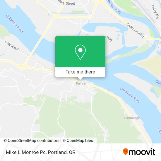 Mike L Monroe Pc map