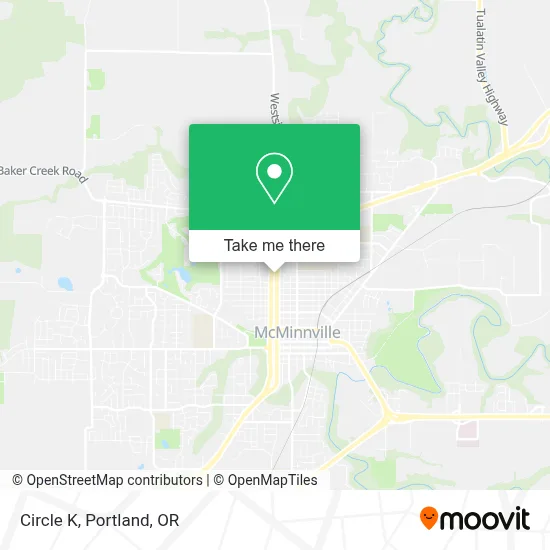 Circle K map