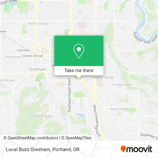 Local Buzz Gresham map