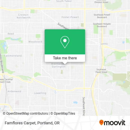 Famflores Carpet map