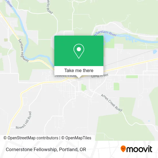 Cornerstone Fellowship map