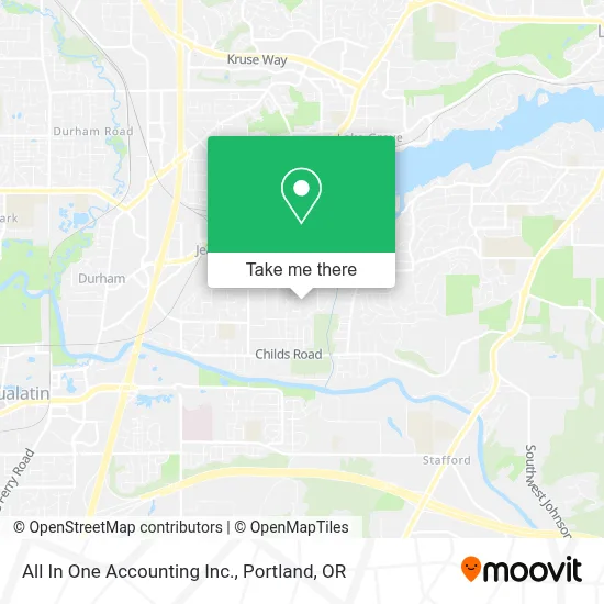 All In One Accounting Inc. map