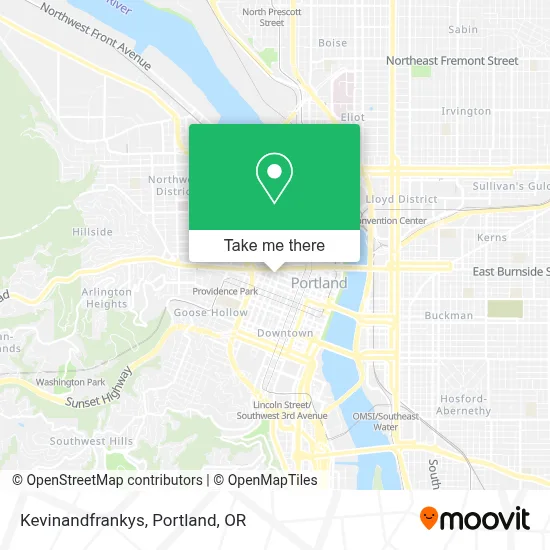 Kevinandfrankys map