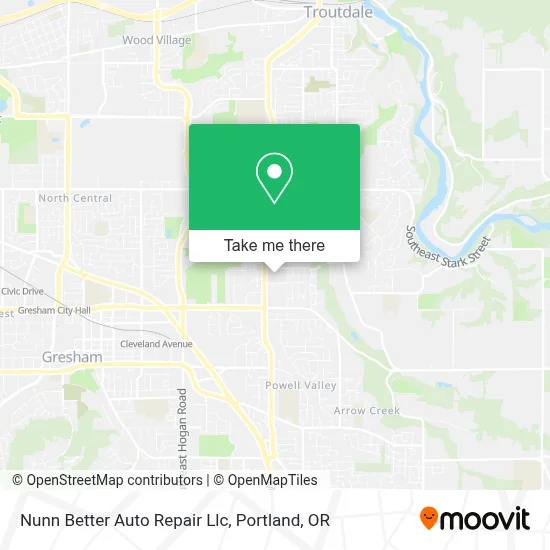 Nunn Better Auto Repair Llc map