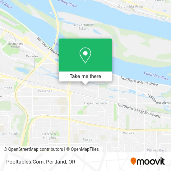Pooltables.Com map