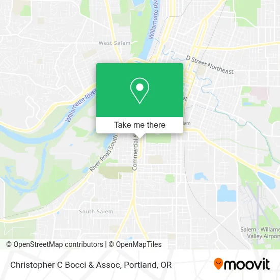 Christopher C Bocci & Assoc map
