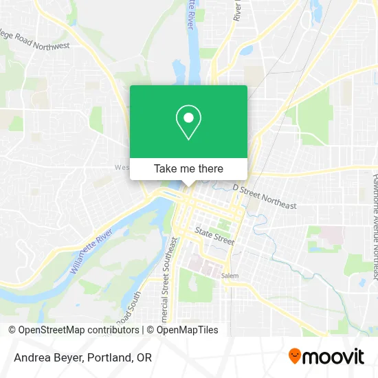 Andrea Beyer map