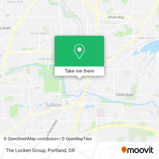 The Locken Group map