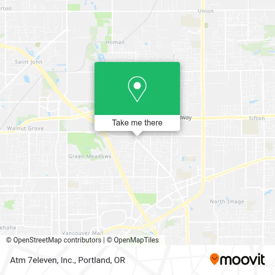 Atm 7eleven, Inc. map