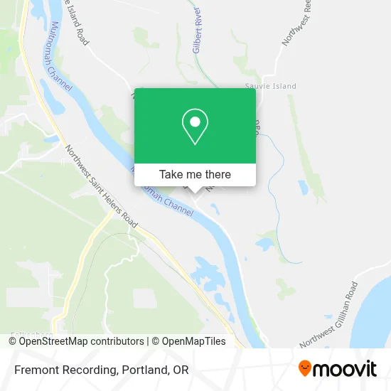 Fremont Recording map