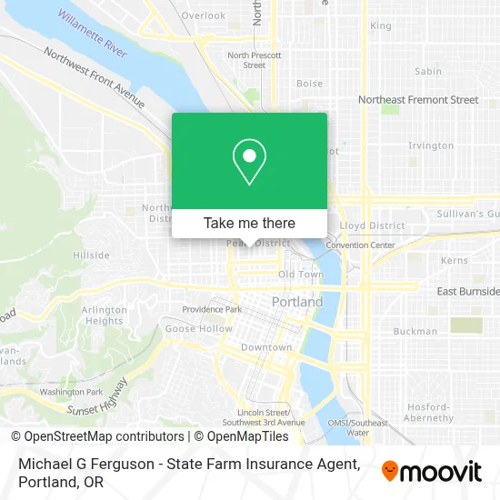 Michael G Ferguson - State Farm Insurance Agent map