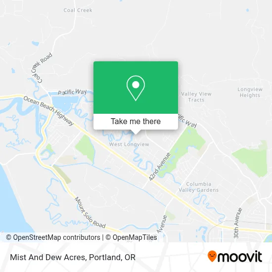 Mist And Dew Acres map