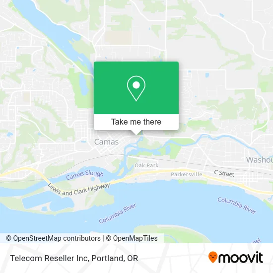 Telecom Reseller Inc map