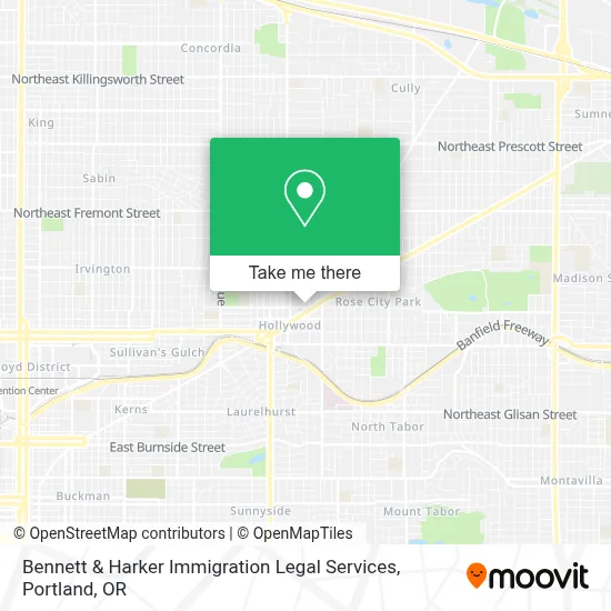 Bennett & Harker Immigration Legal Services map