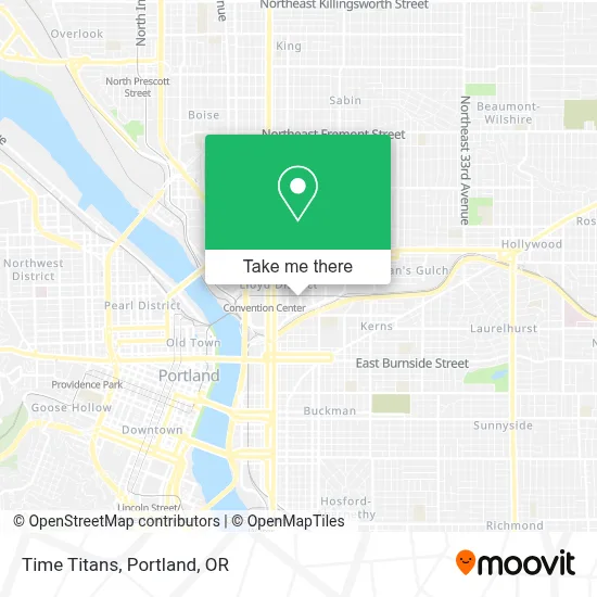 Time Titans map