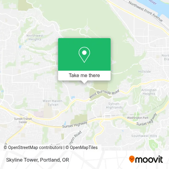 Skyline Tower map