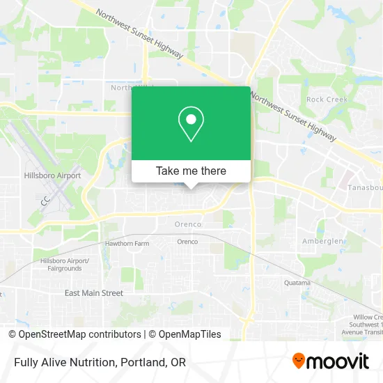 Fully Alive Nutrition map