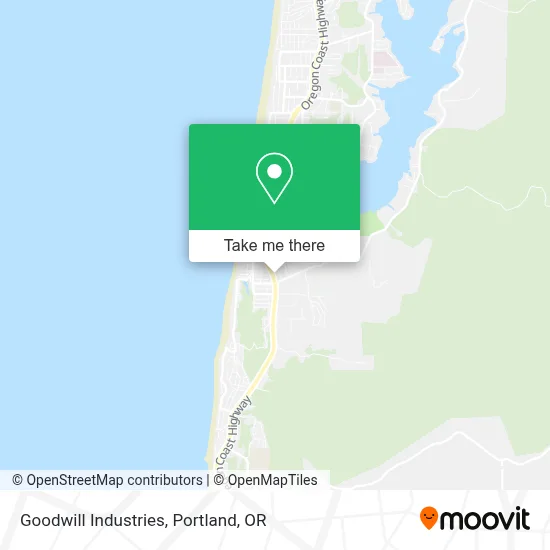 Goodwill Industries map