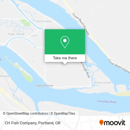CH Fish Company map