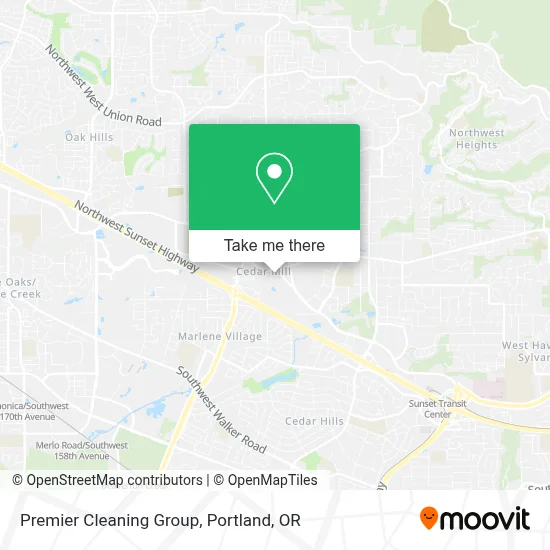 Premier Cleaning Group map