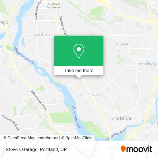 Steve's Garage map