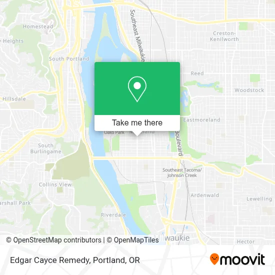 Edgar Cayce Remedy map