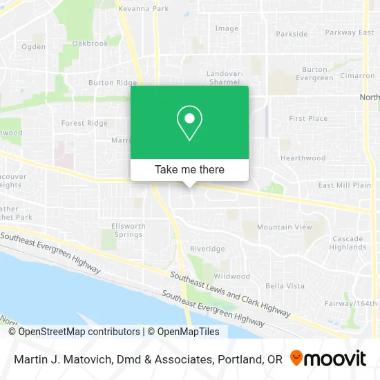 Martin J. Matovich, Dmd & Associates map