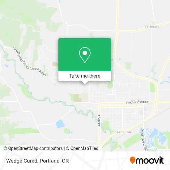 Wedge Cured map