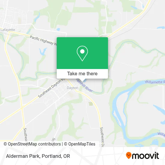 Alderman Park map