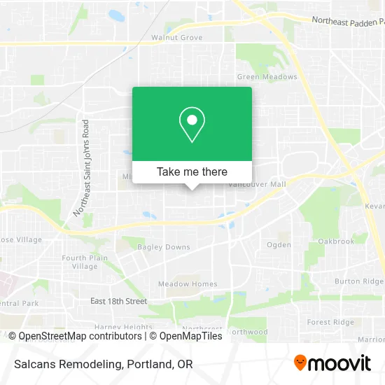 Salcans Remodeling map