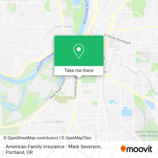 American Family Insurance - Mark Severson map