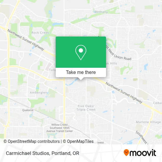 Carmichael Studios map