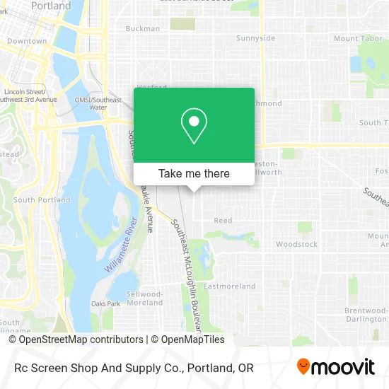Rc Screen Shop And Supply Co. map