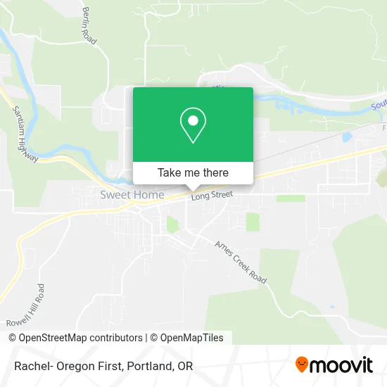 Rachel- Oregon First map