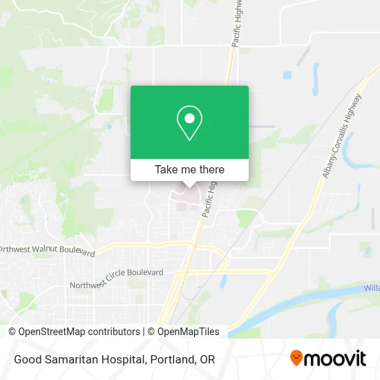 Good Samaritan Hospital map
