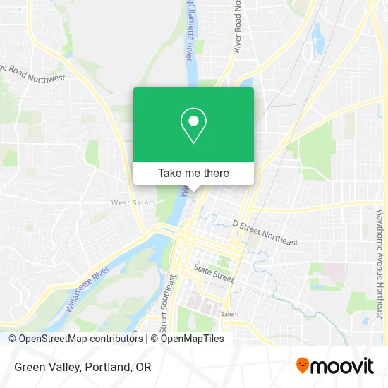 Green Valley map