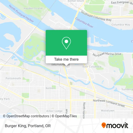 Burger King map
