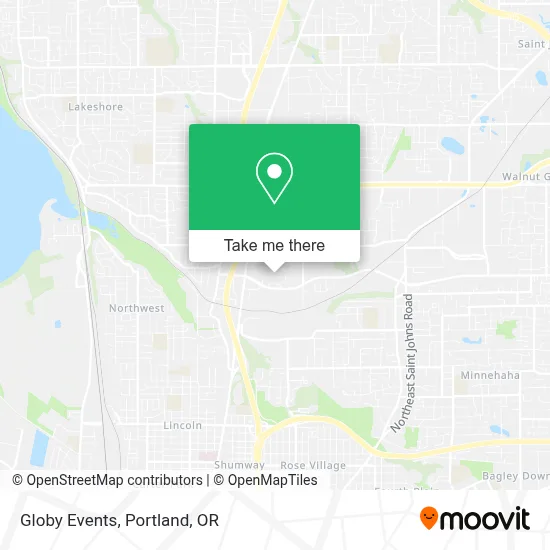 Globy Events map