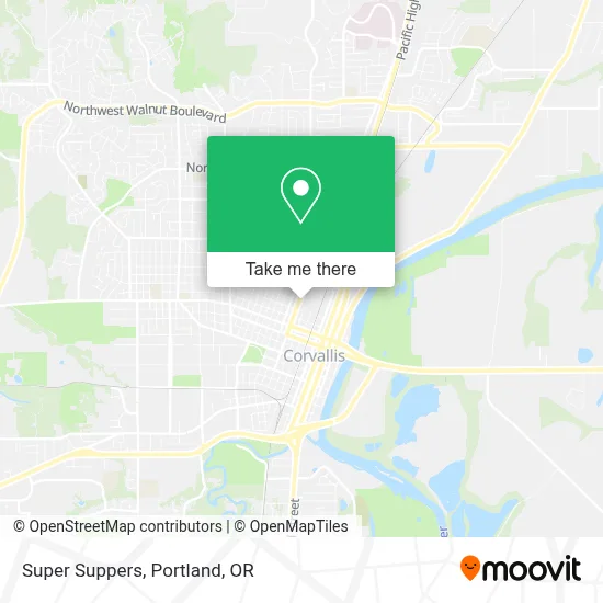 Super Suppers map