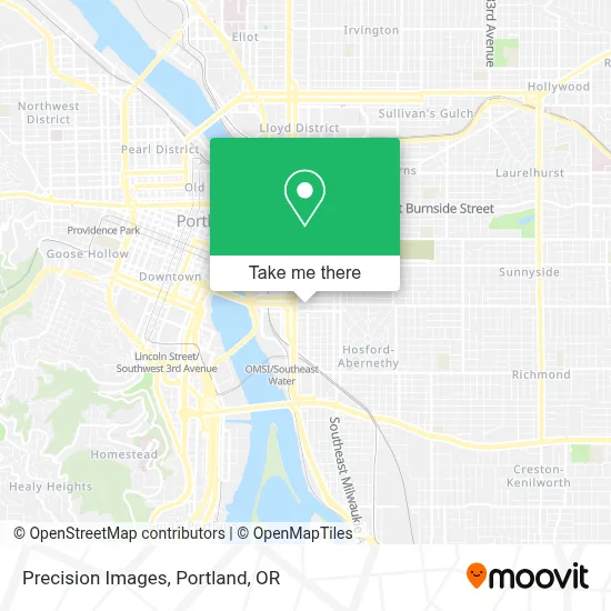 Precision Images map