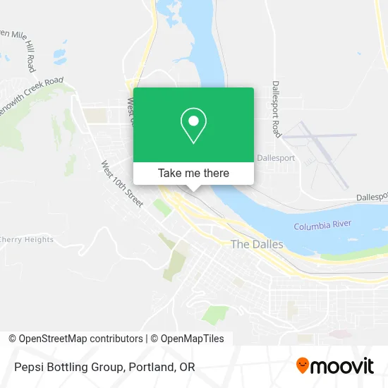 Pepsi Bottling Group map