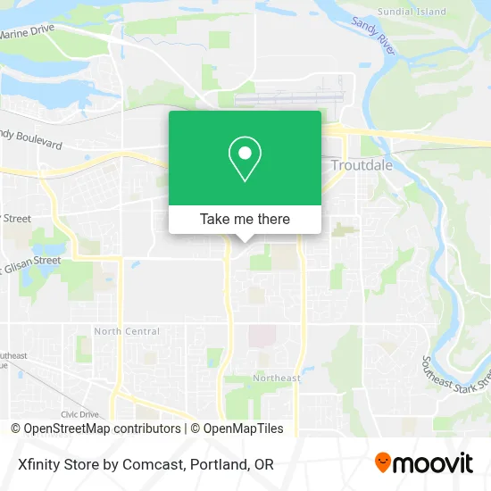 Xfinity Store by Comcast map