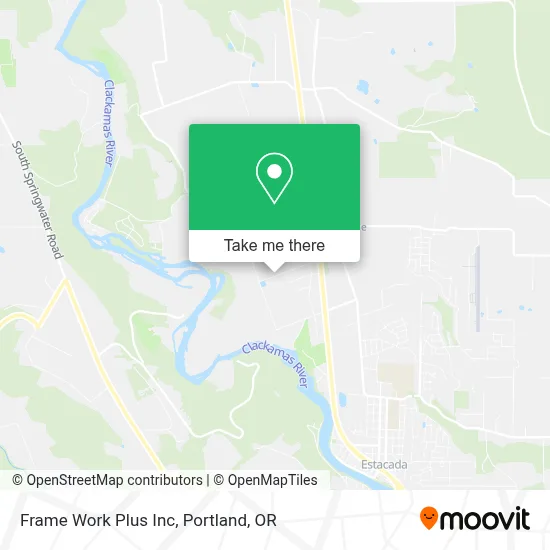 Frame Work Plus Inc map