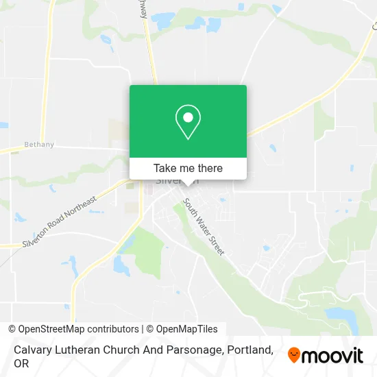 Calvary Lutheran Church And Parsonage map