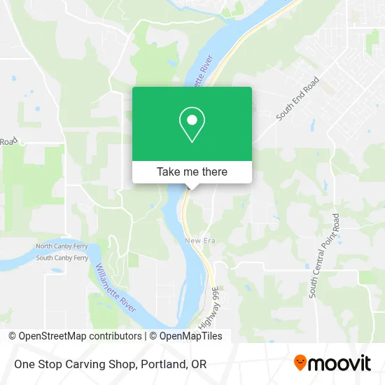 One Stop Carving Shop map