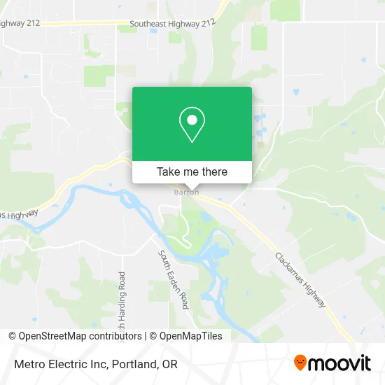Metro Electric Inc map