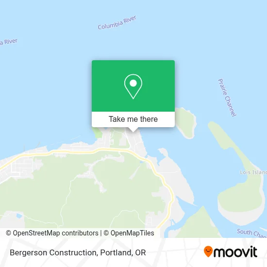 Bergerson Construction map