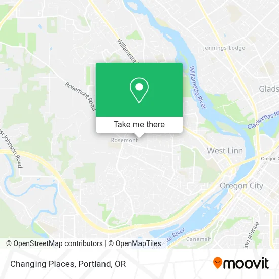 Changing Places map